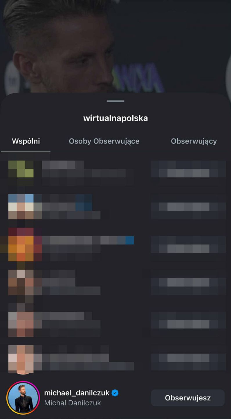 Danilczuk polajkował rolkę z Fabijańskim