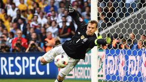 Były rowery, golf i kosz, teraz Niemcy grali w siatkówkę. Zobacz, jak "ścinał" Neuer