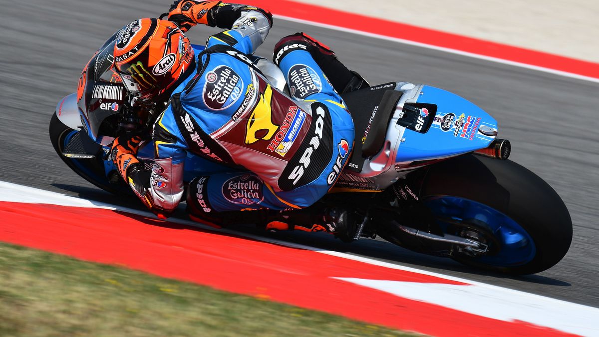 Materiały prasowe / Esteve Rabat na motocyklu ekipy Marc VDS