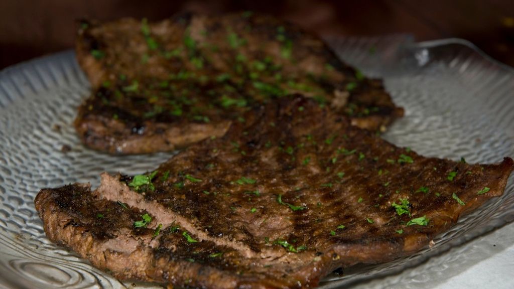 Pieczone mięso z antylopy