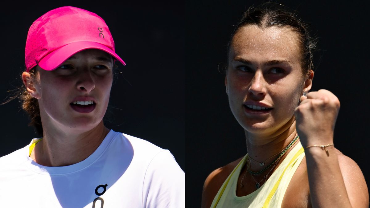 Getty Images / Robert Prange oraz Quinn Rooney / Na zdjęciu: Iga Świątek i Aryna Sabalenka