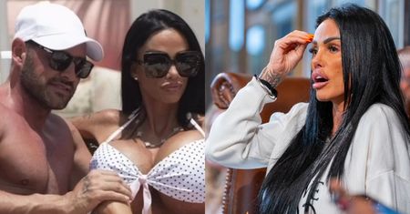 To już KONIEC małżeństwa Katie Price? Z Dubaju wróciła BEZ OBRĄCZKI i spotkała się z byłą partnerką męża