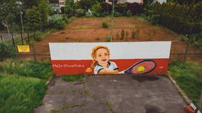 Wykonał mural dla Mai. Przekazał niepokojące wieści