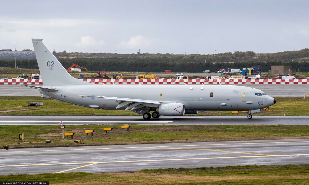 Australia dysponuje takim samym Boeingiem P-8a Poseidon jak widoczny na zdjęciu samolot należący do brytyjskich sił powietrznych