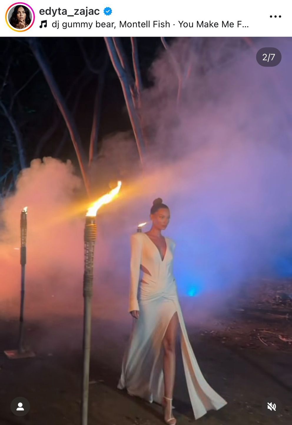 Edyta Zając w zjawiskowej sukni na planie programu