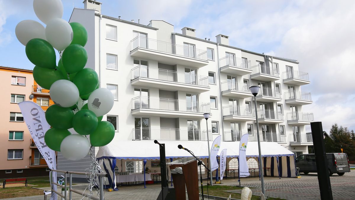 Mieszkanie Plus w Kępnie. Blok mieszkalny oddano do użytku jesienią 2018 r.
