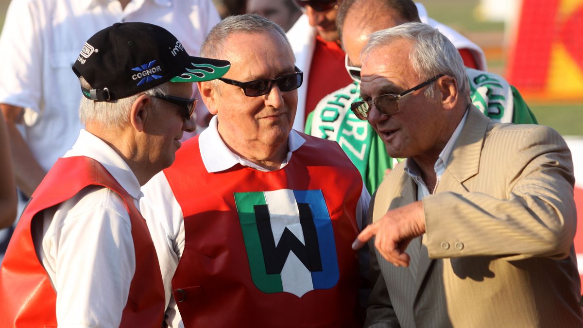 PAP / Waldemar Deska / Na zdjęciu od lewej: Stefan Kwoczała , Stanisław Rurarz i Jerzy Kulej