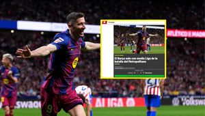 Lewandowski "zamówił tytuł". Hiszpanie zachwyceni instynktem Polaka