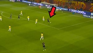 Błysk piłkarza Lecha Poznań. Popis techniczny i efektowny gol [WIDEO]