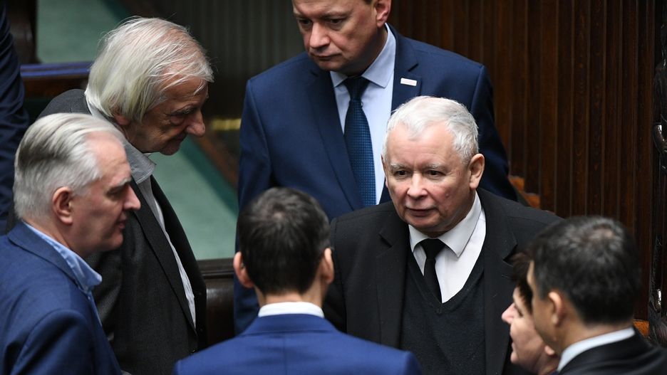 Wybory 2020. Jarosław Kaczyński w Sejmie