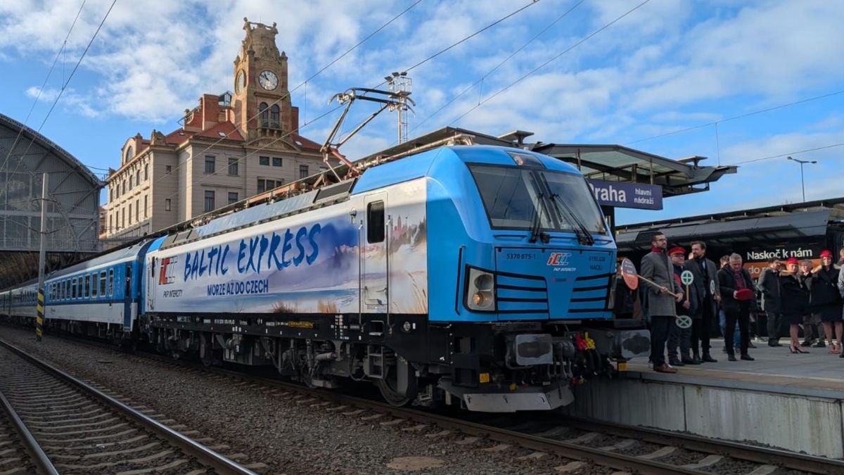 Nowe połączenie Baltic Express łączy Pragę z Gdynią