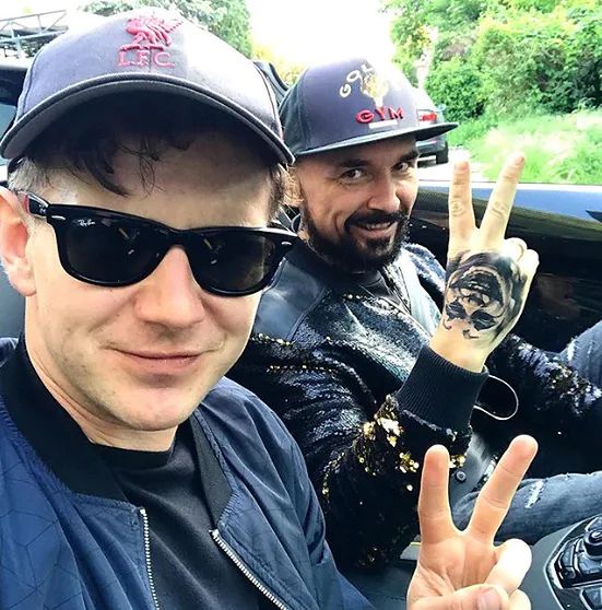 Antek Królikowski w czasach "kariery" u Patryka Vegi