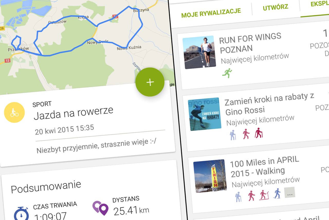 Ćwicz ze smartfonem: Endomondo