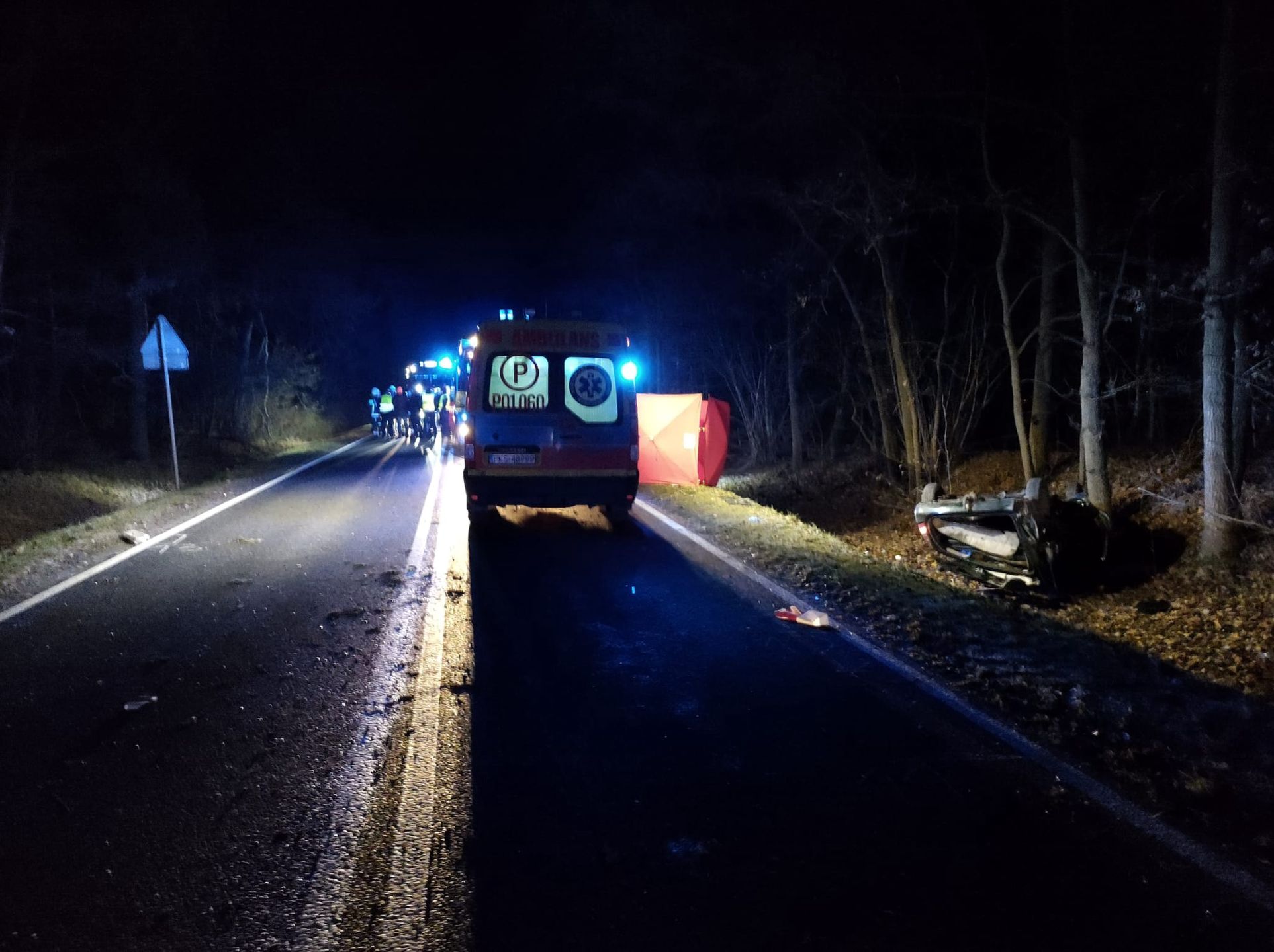 Wypadek w miejscowości Czerwona Wieś