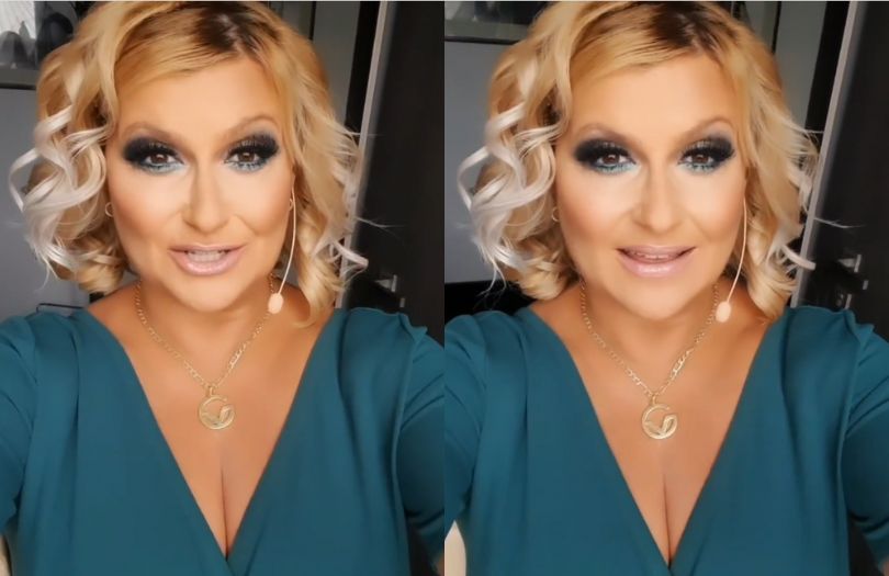 Katarzyna Skrzynecka prezentuje makijaż do nagrań "Twoja Twarz Brzmi Znajomo"