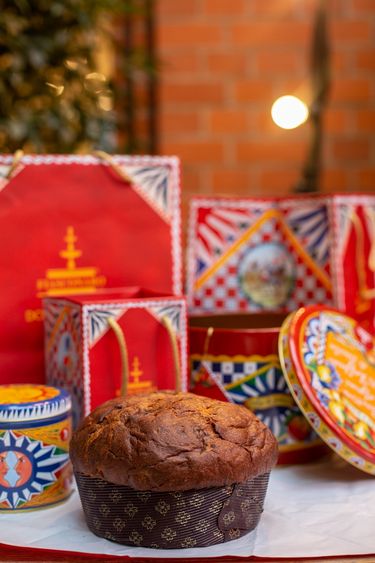 Włoskie babki Panettone z restauracji Dolce Vita przy Dziedzińcu /fot. J. Krzyżanowski