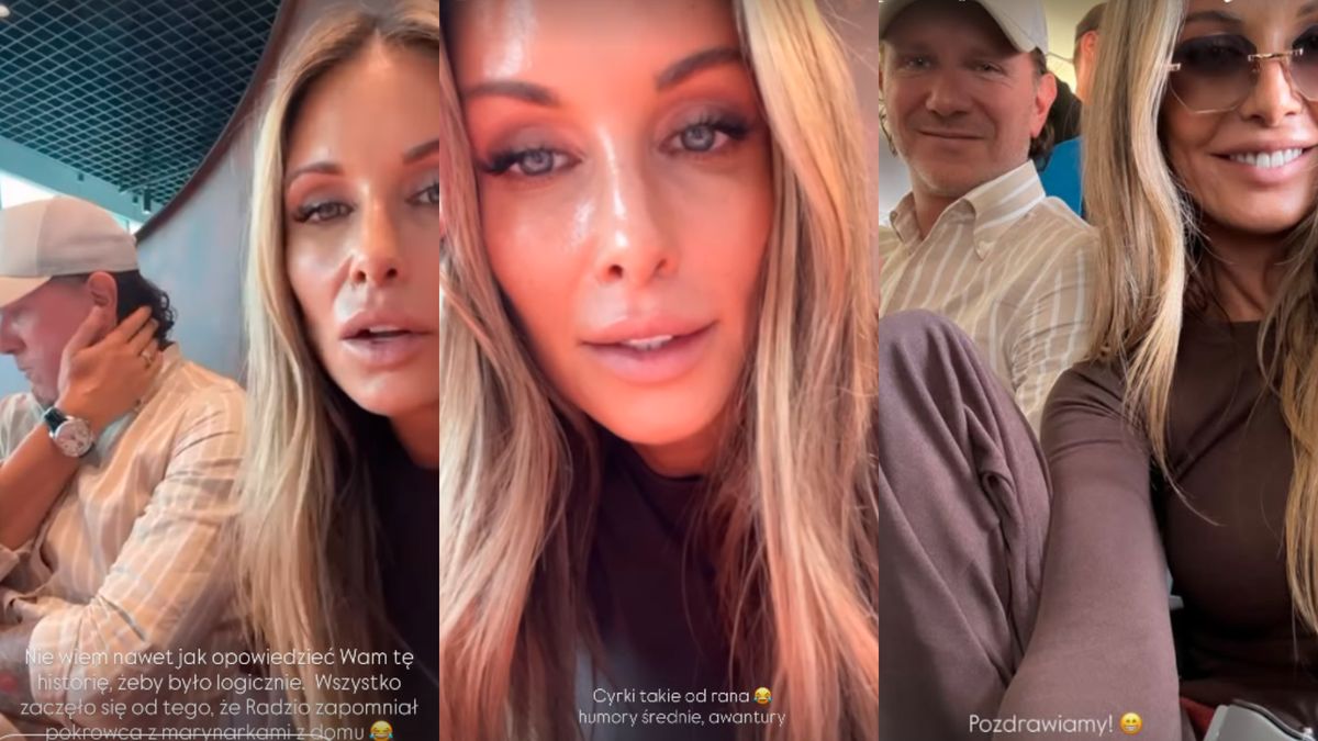 Małgorzata Rozenek i jej "lotniskowa drama". Było gorąco