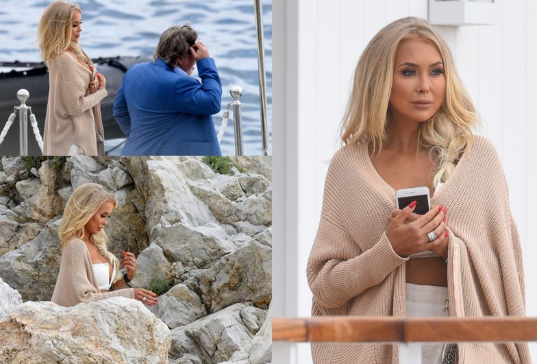 Dybowska i jej miliarder relaksują się na Riwierze Francuskiej