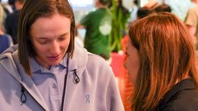 Iga Świątek zaskoczona. Dostała prezent