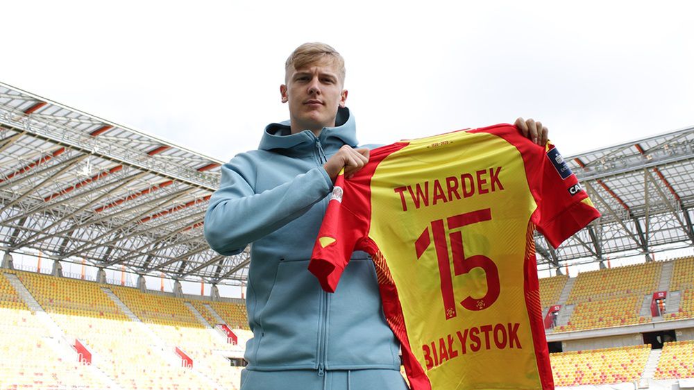 Materiały prasowe / Jagiellonia Białystok / Na zdjęciu: Kris Twardek