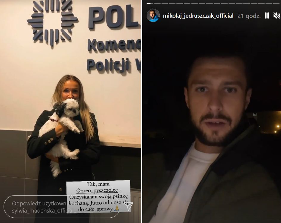 Sylwia Madeńska i Mikołaj Jędruszczak  