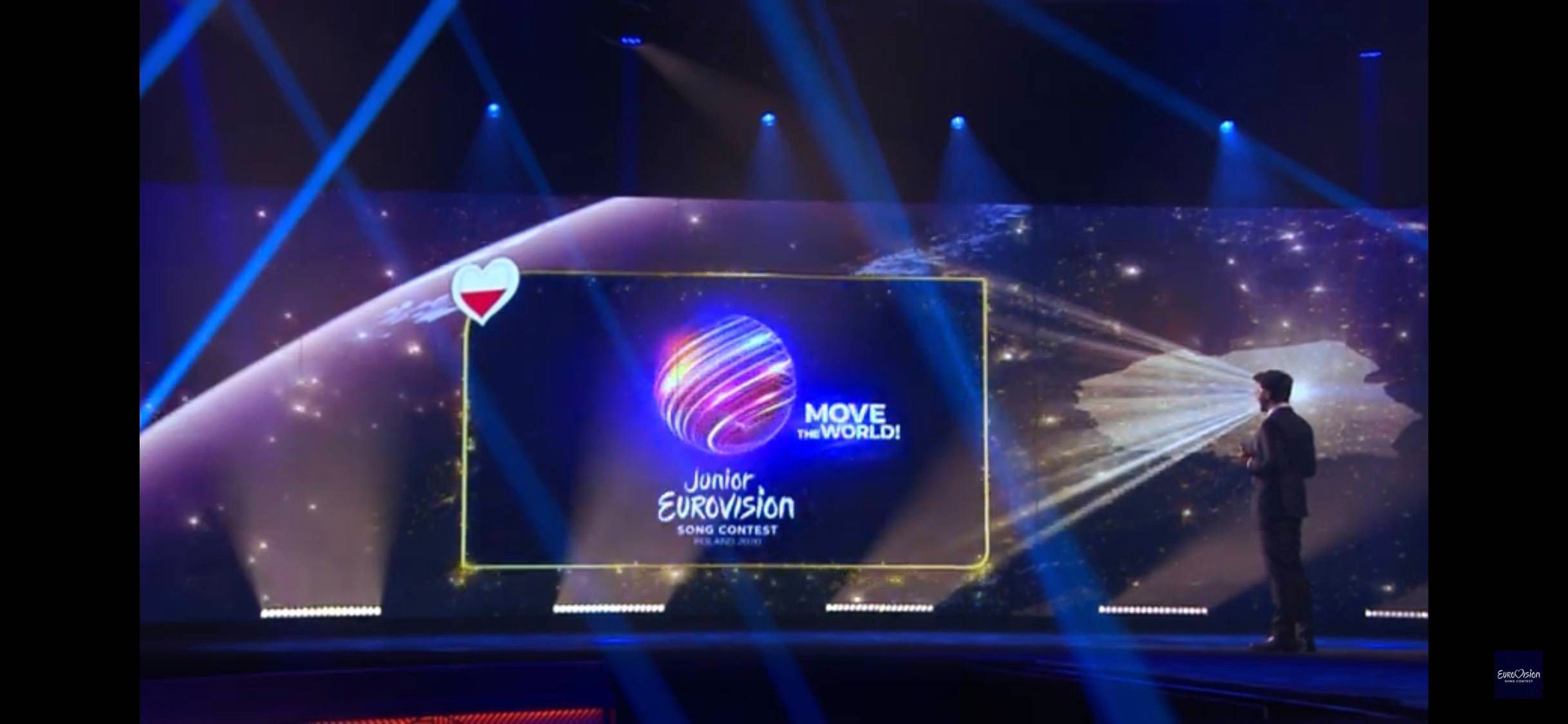 Viki Gabor podczas koncertu Eurowizja. Światło dla Europy