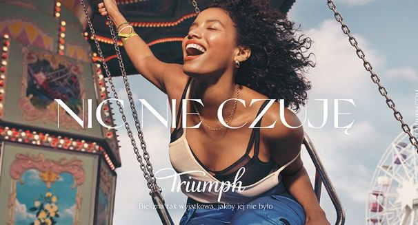 „Nic nie czuję” w reklamach Triumph
