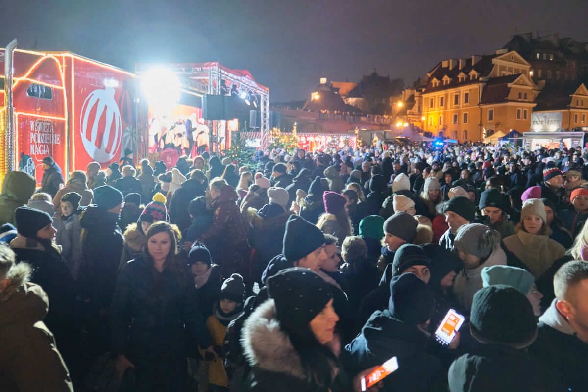 Ciężarówka Coca-Coli w Lublinie