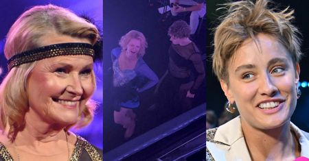 Wesoło za kulisami "TzG": Barbara Bursztynowicz DOSTAŁA KLAPSA od Katarzyny Zillmann... (WIDEO)