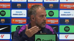 Sceny na konferencji. Flick się wściekł. "To bzdury"