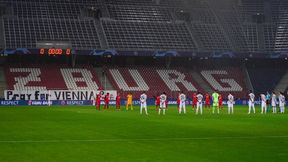 Zamach w Wiedniu. Liga Mistrzów. Red Bull Salzburg solidarny z Wiedniem. Stonowana oprawa meczu z Bayernem