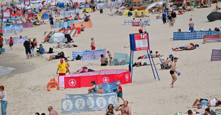 Chcesz rozłożyć parawan na plaży? Możesz dostać wysoki mandat