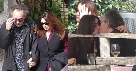 Monica Bellucci WYMIENIA CZUŁOŚCI na randce z Timem Burtonem. Fajnie razem wyglądają? (ZDJĘCIA)