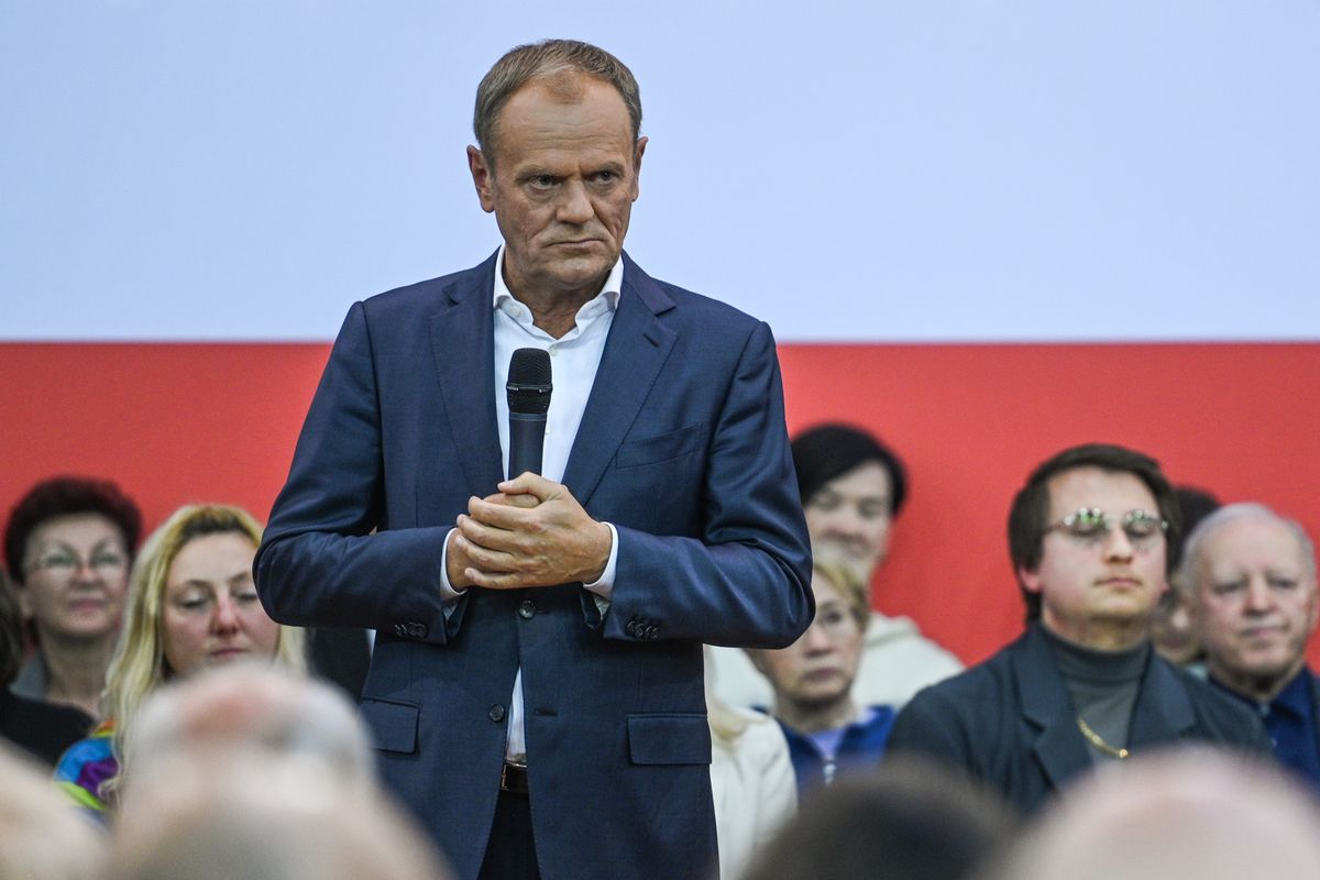 Przewodniczący Platformy Obywatelskiej Donald Tusk