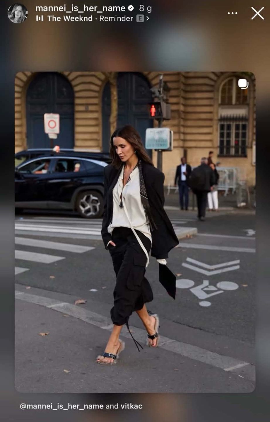 Sara Boruc podbija Paris Fashion Week w towarzystwie córek