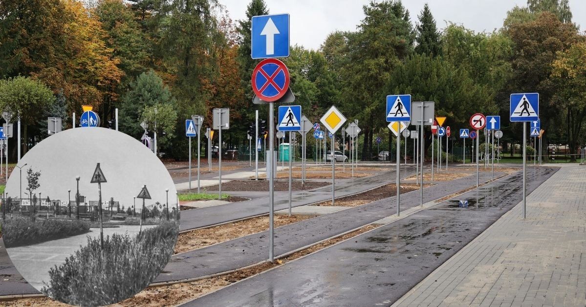 Oświęcim: Piękne nowe miasteczko komunikacyjne przy SP 11 zachwyca, będąc bazą edukacyjną o ruchu drogowym
