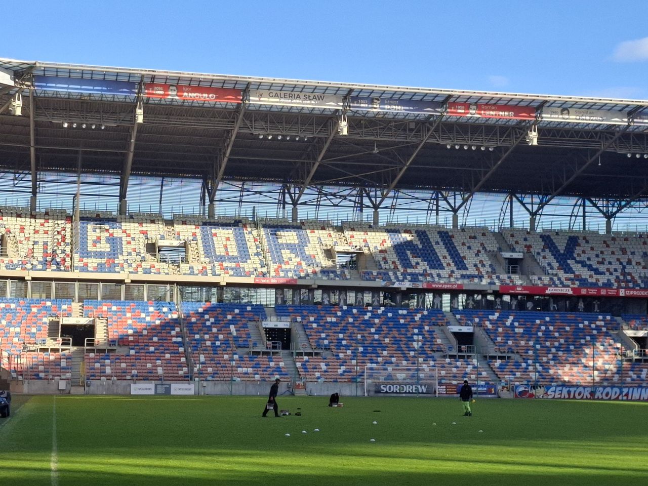 Górnik Zabrze: większy stadion na nowy sezon