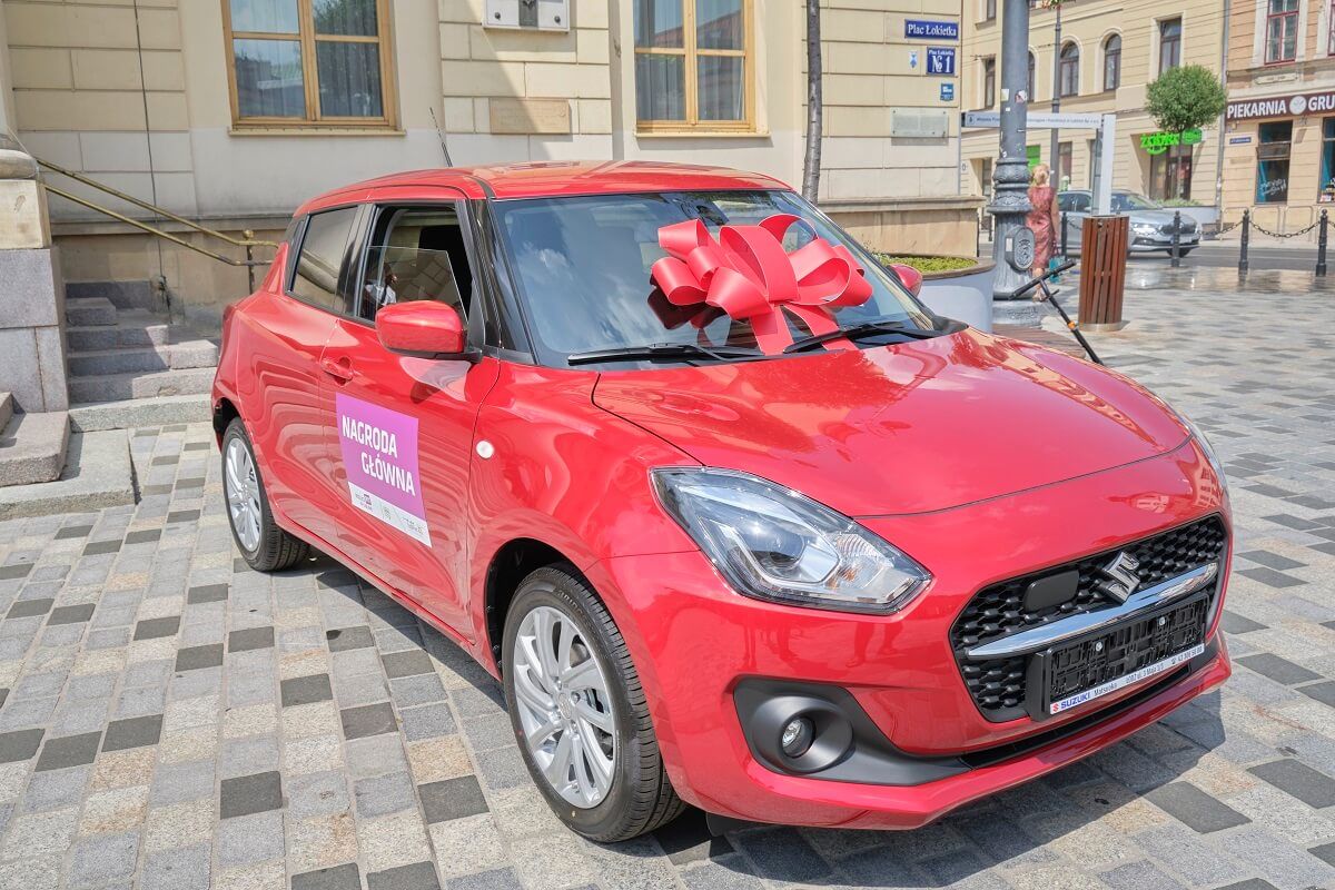 Suzuki Swift był nagrodą główną w miejskiej loterii podatkowej