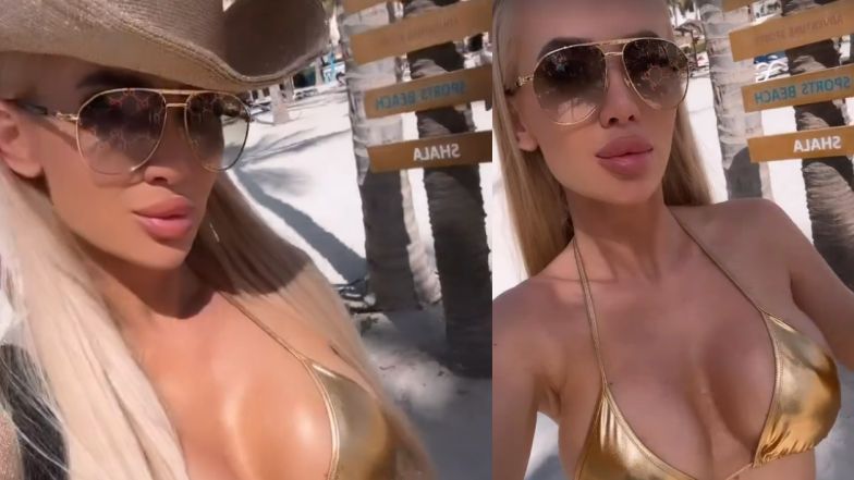 Izabela Macudzińska wypoczywa w Omanie