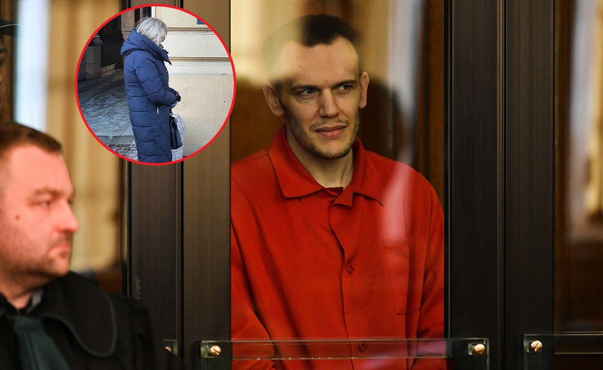 Stefan Wilmont podczas rozprawy sądowej