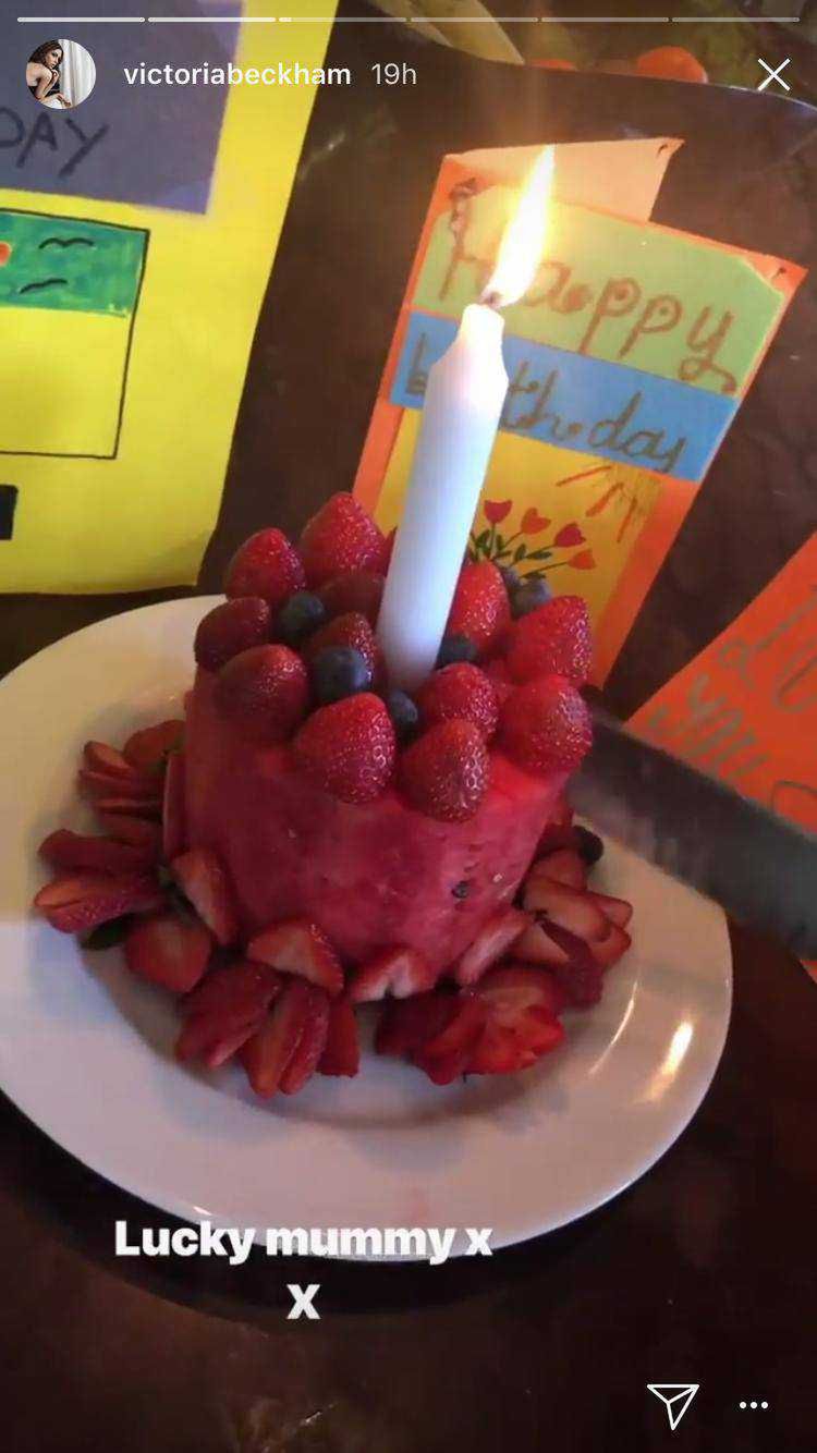 Tort urodzinowy Victorii Beckham