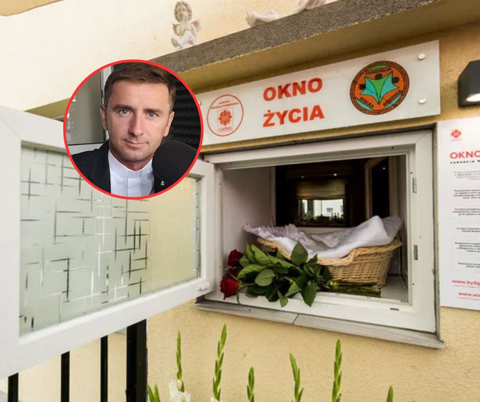 Alarm w oknie życia w Łomży. Ksiądz ma wiadomość dla mamy