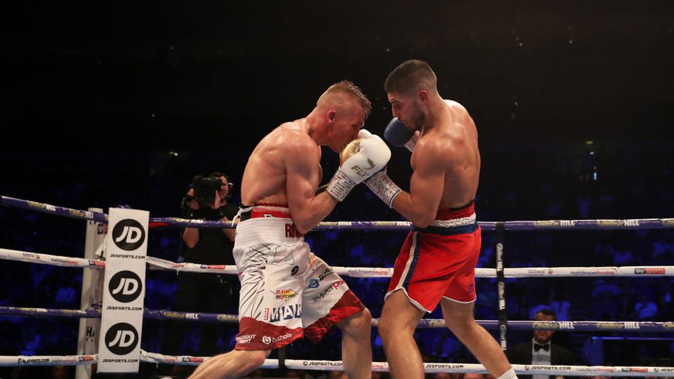 Getty Images / Christopher Lee / Na zdjęciu: Przemysław Runowski (z lewej) oraz Josh Kelly (z prawej)