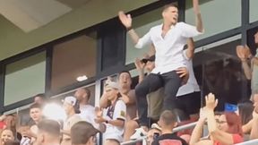 Nagrali, co legenda słowackiej piłki robiła po meczu Lecha