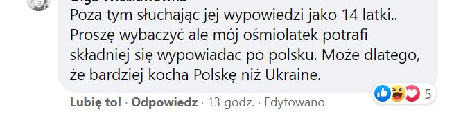 Dorosłe dziady hejtują dziecko