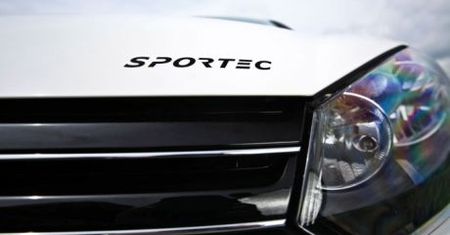 VW Golf SC200 od Sportec - wyważony tuning