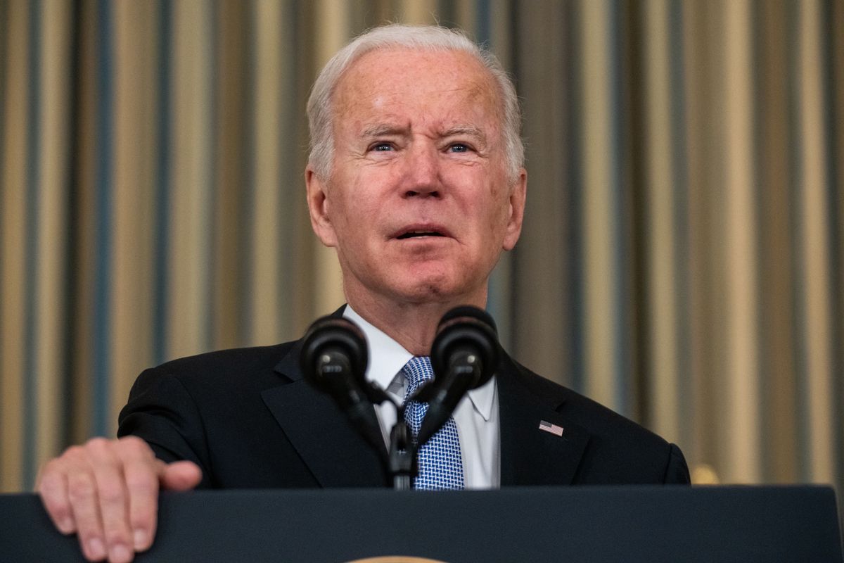 Joe Biden ogłosił sankcje wobec Rosji w związku z inwazją na wschodnie terytorium Ukrainy 