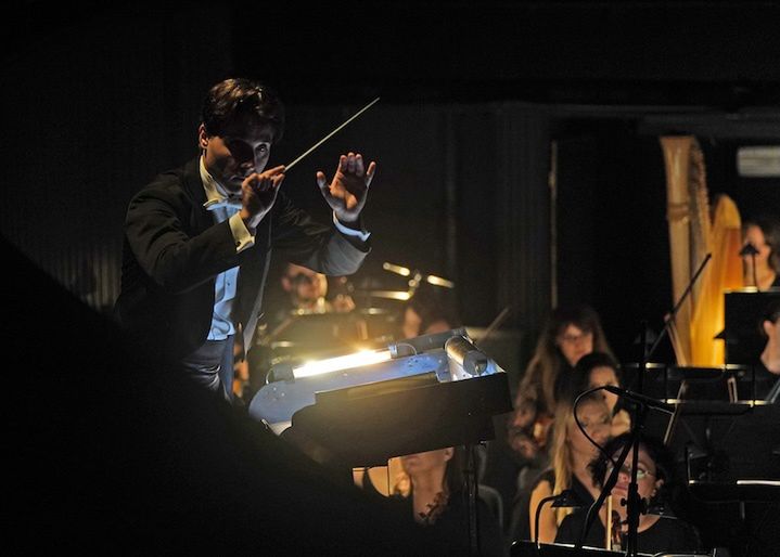 Orkiestra Teatru Wielkiego w Łodzi pod batutą Rafała Janiaka © Joanna Miklaszewska/ Teatr Wielki w Łodzi