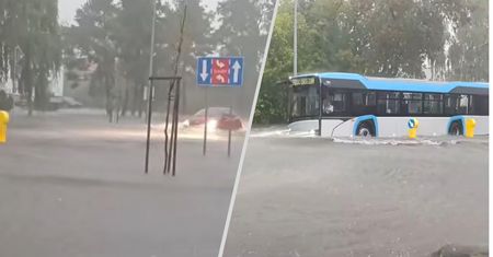 Wystarczyła jedna godzina. Miasto zalane, zebrany sztab kryzysowy