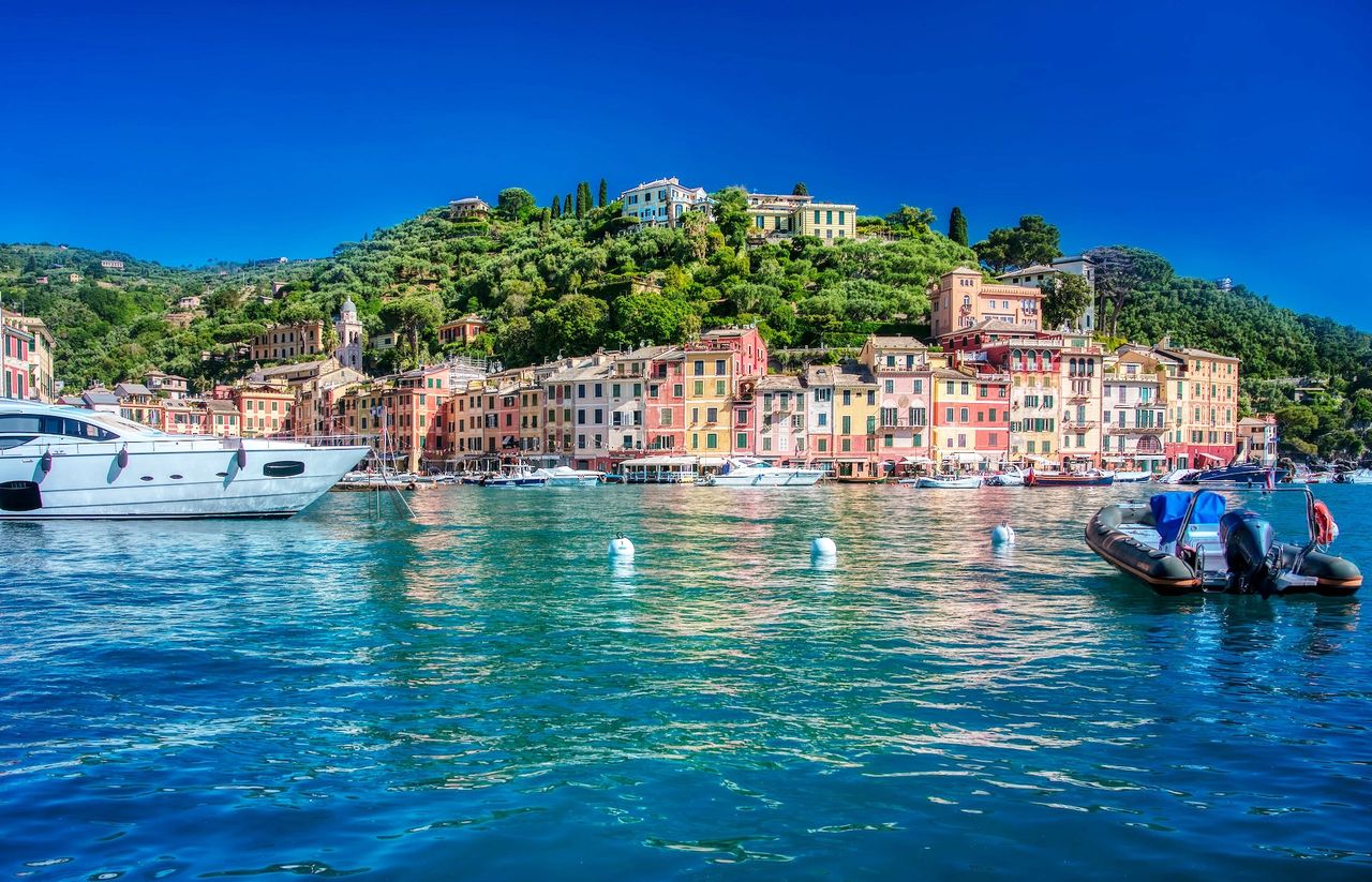 Portofino to jedno z najbardizej znanych miejsce we Włoszech.